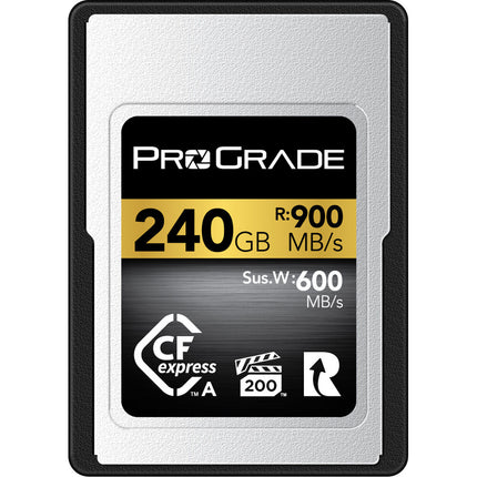 ProGrade Digital 240GB CFexpress 2.0 Tipo A Tarjeta de Memoria 900 MBs Lectura 800 MBs Escritura