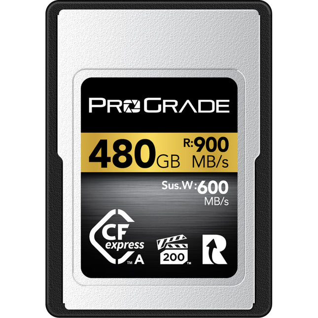 ProGrade Digital 480GB Tarjeta de Memoria CFexpress 2.0 Tipo A con 900 MB/s lectura 800 MB/s escritura