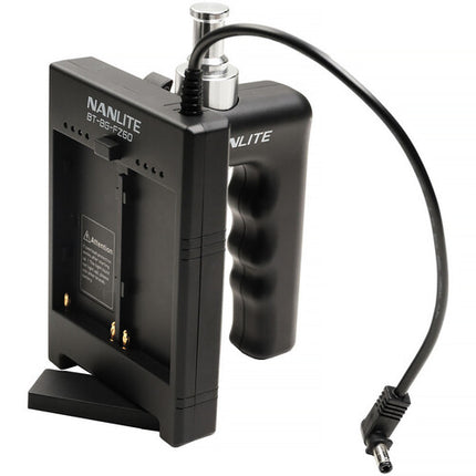 Nanlite Forza 60 Empuñadura Batería para Sony L NP-F con Indicadores y Soporte Plegable