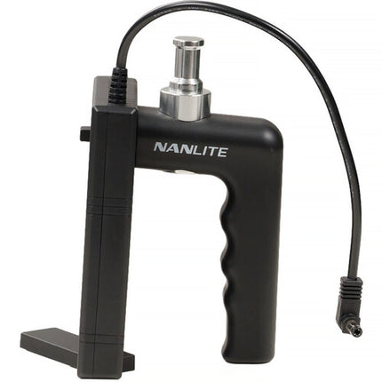 Nanlite Forza 60 Empuñadura Batería para Sony L NP-F con Indicadores y Soporte Plegable