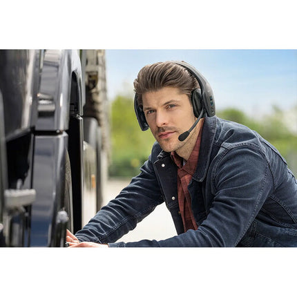 BlueParrott S650-XT Auricular Inalámbrico Over-Ear Con Cancelación De Ruido 36 Horas De Batería 40mm