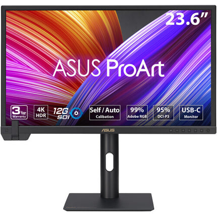 ASUS ProArt PA24US Monitor 23.6" UHD 4K 600 nits HDR USB-C