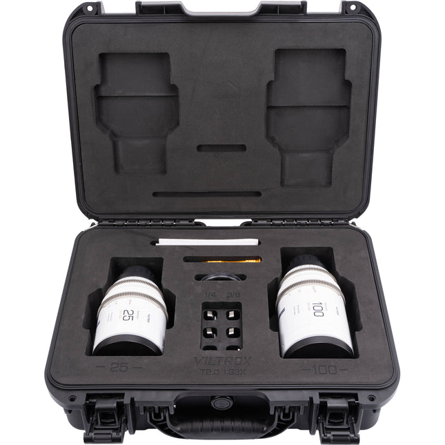 Viltrox EPIC T2 25 y 100mm Juego de Lentes Anamórficos Full-Frame ARRI PL