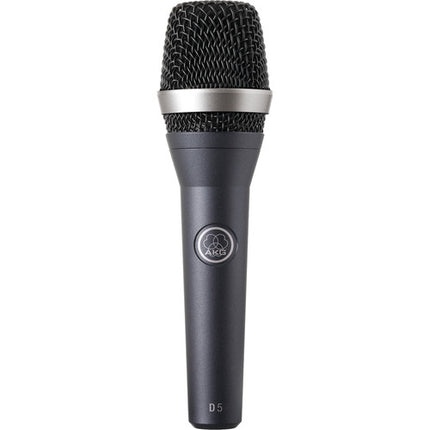 AKG D5 Micrófono Vocal Dinámico Pack con Soporte Boom y Cable 7.6m