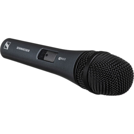 Sennheiser E845S Micrófono vocal dinámico supercardioide con interruptor y clip