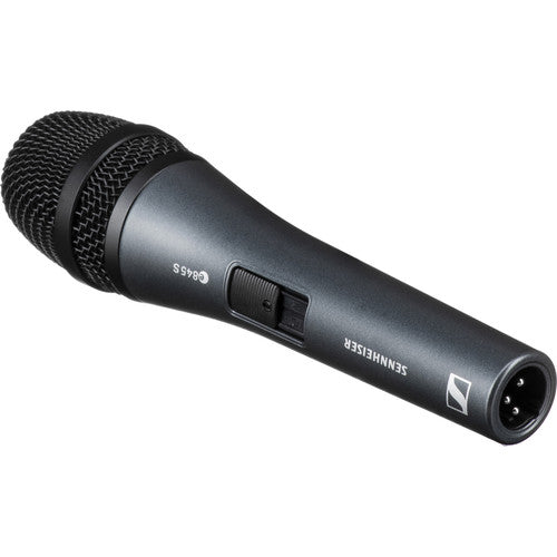 Sennheiser E845S Micrófono vocal dinámico supercardioide con interruptor y clip
