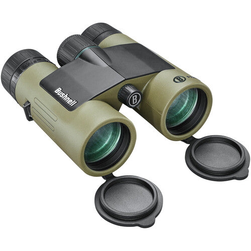 Bushnell 10x42 Prime Binoculares con óptica multicapa estuche Vault y arnés