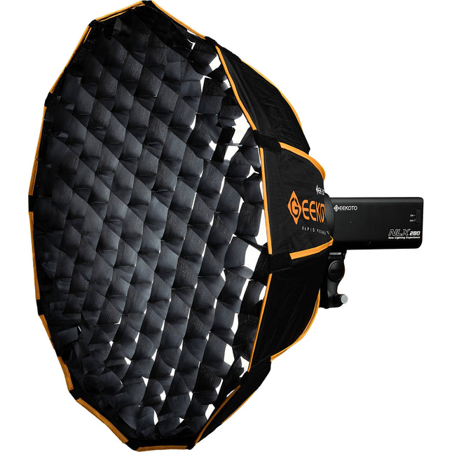 Geekoto S26 Softbox Plegable Rápido 26" con Adaptador Bowens y Bolsa