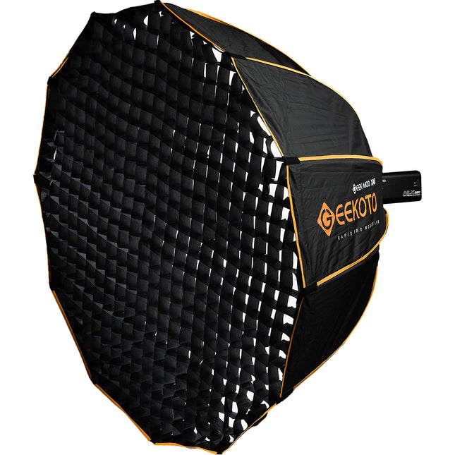Geekoto X48 Softbox Plegable 48 Pulgadas con Difusor y Adaptador Bowens