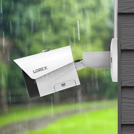 Lorex E842CAB Cámara de red exterior 4K UHD Visión nocturna 98 pies