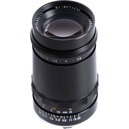 TTArtisan 100mm f2 8 Lente Telefoto Manual Full Frame Bokeh Creativo