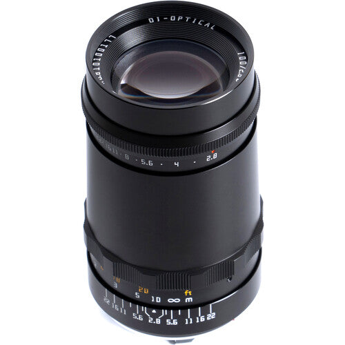 TTArtisan 100mm f2 8 Lente Telefoto Manual Full Frame Bokeh Creativo