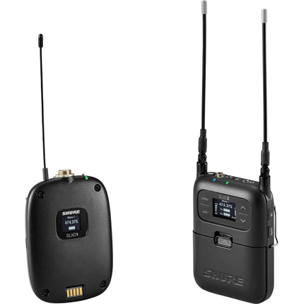 Shure SLXD15/UL4B Sistema Micrófono Lavalier Cardioide Inalámbrico para Cámara 8 Horas de Uso