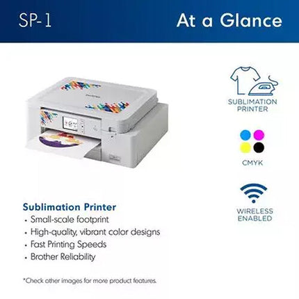 Brother SP1 Impresora de Sublimación Alta Resolución 1200x2400 dpi Tamaño 8.5x14 Pulgadas