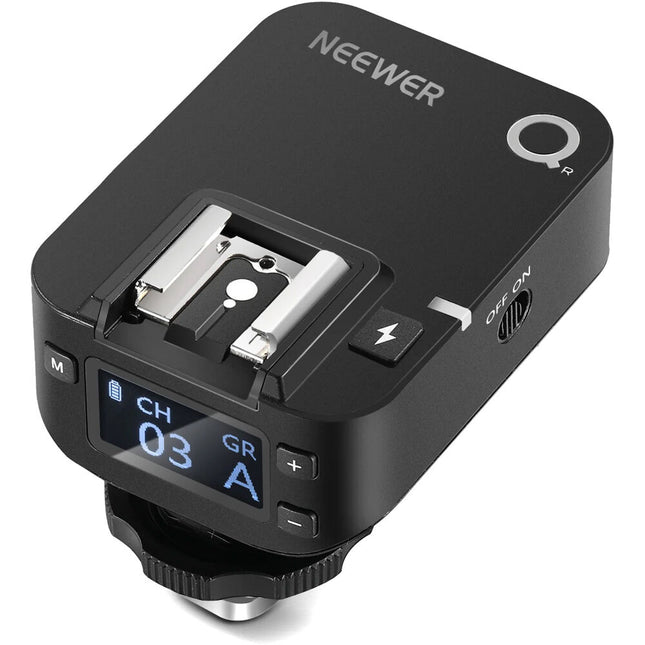 Neewer QR Receptor de Flash Inalámbrico 2.4 GHz Alcance 100 m