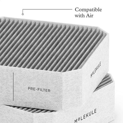 Molekule Air Prefiltros para Purificadores de Aire Paquete 2 Unidades 3 Meses Uso