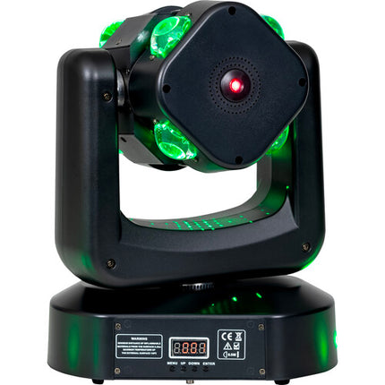 ColorKey Droid FX Cabezal Móvil Multi-Efectos LED 8x10W RGBW Láser Dual