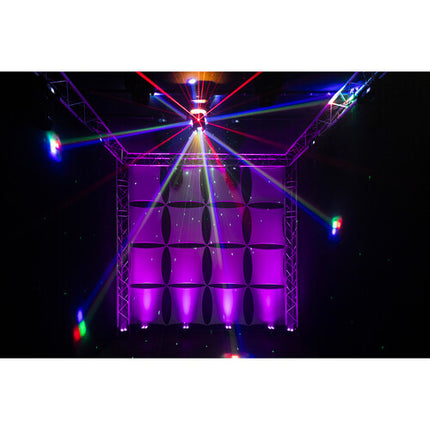 ColorKey Droid FX Cabezal Móvil Multi-Efectos LED 8x10W RGBW Láser Dual