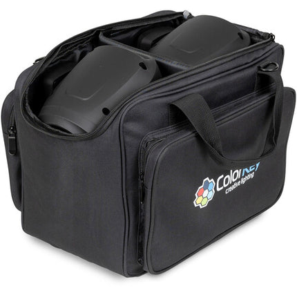 ColorKey Mover Beam 100 Luz LED móvil 100W Multicolor 2 unidades con bolsa