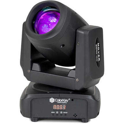 ColorKey Mover Beam 100 Luz LED móvil 100W Multicolor 2 unidades con bolsa