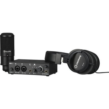 Steinberg IXO22 Interfaz de Audio USB-C con Micrófono Condensador y Auriculares