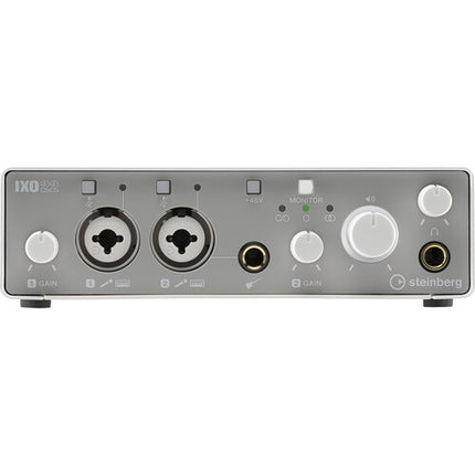 Steinberg IXO22 Interfaz de Audio USB-C 24-Bit 192 kHz Blanco