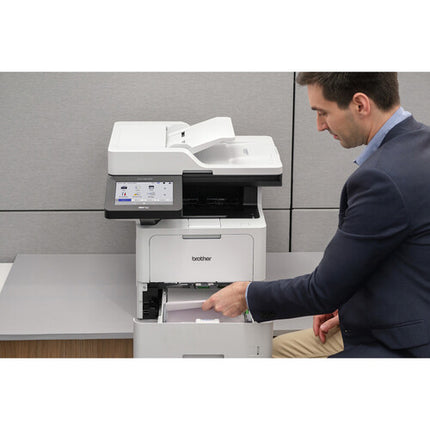 Brother MFC-L6810DW Impresora Láser Monocromo Todo en Uno 52 ppm y 620 Hojas Incluye Toner TN920XL2PK 2 Pack