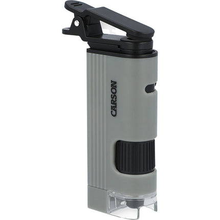 Carson MicroPic Microscopio de Bolsillo LED Aumento 120-240x con Adaptador para Smartphone