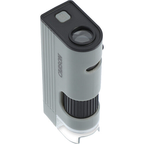 Carson MicroPic Microscopio de Bolsillo LED Aumento 120-240x con Adaptador para Smartphone