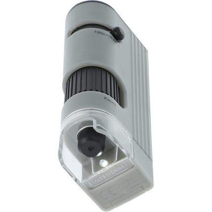Carson MicroPic Microscopio de Bolsillo LED Aumento 120-240x con Adaptador para Smartphone
