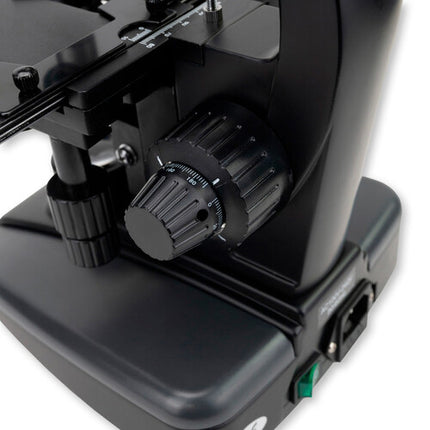Carson Advanced Microscopio Compuesto Binocular 40x-1600x LED con Objetivos 4x-100x