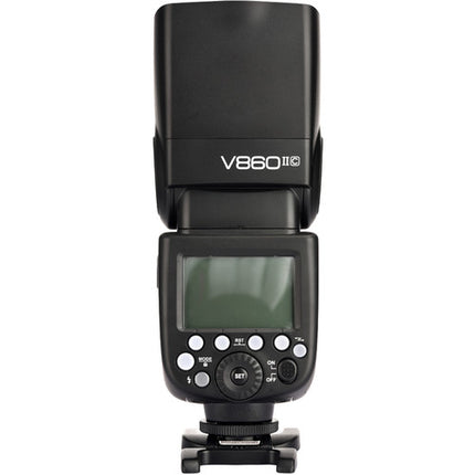 Godox VING V860IIC Flash TTL para Canon Kit con disparador XProC 32 canales 20-200mm zoom