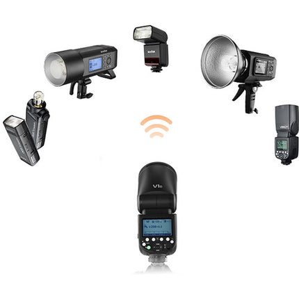 Godox V1 Flash TTL para Sony con X2 Trigger inalámbrico 100 m Bluetooth