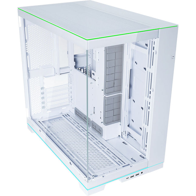 Lian Li 011 Dynamic EVO RGB Caja Gaming Blanca Soporta GPUs 17.9" y Radiadores 420mm