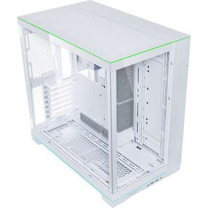 Lian Li 011 Dynamic EVO RGB Caja Gaming Blanca Soporta GPUs 17.9" y Radiadores 420mm