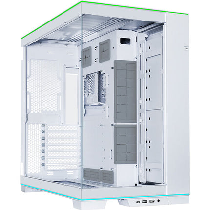 Lian Li 011 Dynamic EVO RGB Caja Gaming Blanca Soporta GPUs 17.9" y Radiadores 420mm
