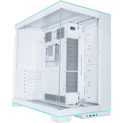 Lian Li 011 Dynamic EVO RGB Caja Gaming Blanca Soporta GPUs 17.9" y Radiadores 420mm