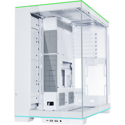 Lian Li 011 Dynamic EVO RGB Caja Gaming Blanca Soporta GPUs 17.9" y Radiadores 420mm