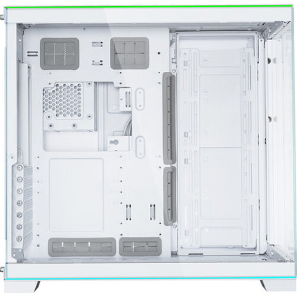 Lian Li 011 Dynamic EVO RGB Caja Gaming Blanca Soporta GPUs 17.9" y Radiadores 420mm