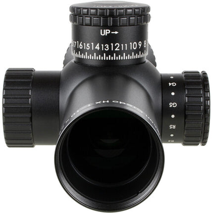 Trijicon 1-10x28 Credo HX Visor para rifle con retícula MOA 34mm y batería CR2032 incluida