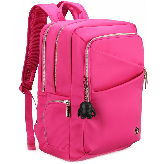 Swissdigital KATY ROSE NG mochila 23L para portátil 16 pulgadas con puerto USB-C y protección RFID