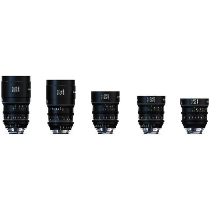 CHIOPT SLASHER Macro Prime Kit 5 lentes Full Frame 8K 24 35 50 75 100mm PL