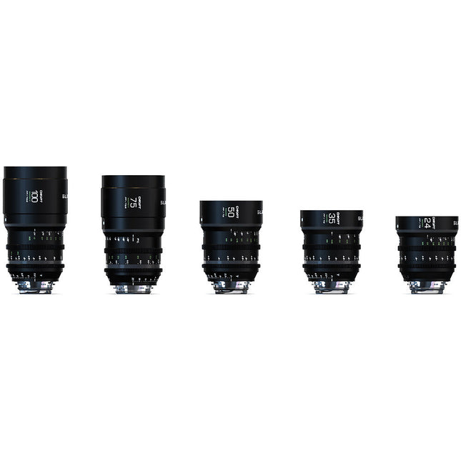 CHIOPT SLASHER Macro Prime Kit 5 lentes Full Frame 8K 24 35 50 75 100mm PL