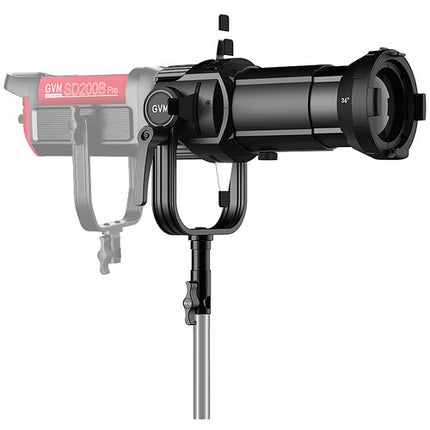 GVM 36° Kit de Proyección con Lente 36° 300W 12 Gobos y Estuche