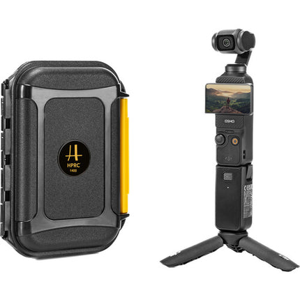 HPRC 1400 Estuche Protector para DJI Osmo Pocket 3 Combo Creator Resistente al Agua con Inserto de Espuma Personalizado