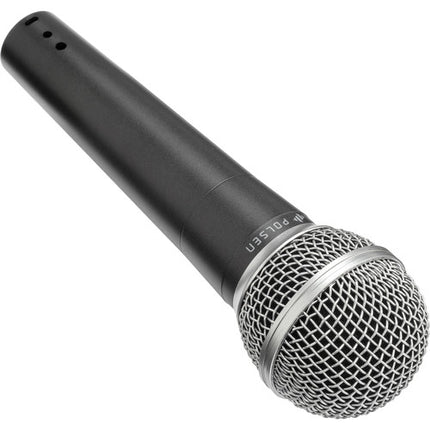 Polsen M-70 Micrófono Dinámico Manual para Voz Patrón Cardioide XLR
