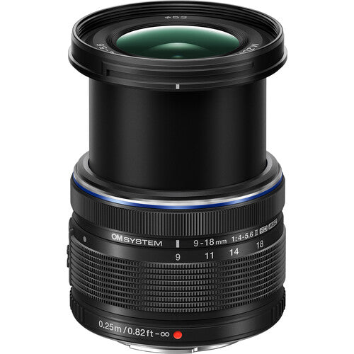 OM SYSTEM M.Zuiko Digital ED 9-18mm f4-5.6 II objetivo Micro Cuatro Tercios compacto ligero