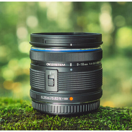 OM SYSTEM M.Zuiko Digital ED 9-18mm f4-5.6 II objetivo Micro Cuatro Tercios compacto ligero