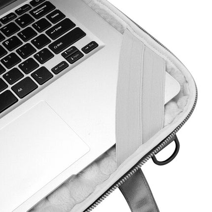 Swissdigital VACALLO Funda para Portátil 14" con Puerto USB-C y Correa Ajustable
