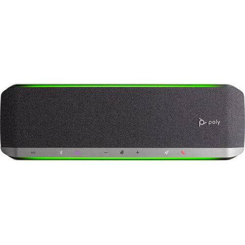 Poly Sync 60 altavoz conferencia USB Bluetooth 6 micrófonos 50mm drivers